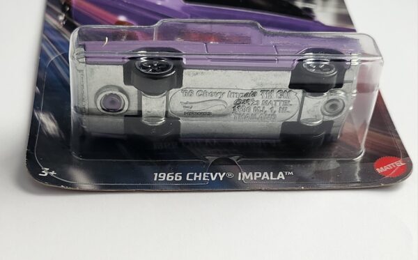 Hot wheels 2024 Fast and furious Walmart exclusive: Racing series #3 1966 Chevy Impala purple HRW53