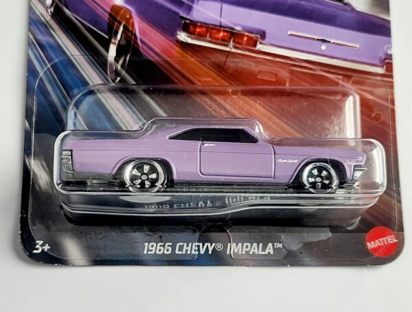 Hot wheels 2024 Fast and furious Walmart exclusive: Racing series #3 1966 Chevy Impala purple HRW53