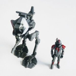 Star Wars Micro Galaxy Squadron series 10 Scout Class Blind box- Bad Batch Animated series season 1 Cross Hair with AT-RT