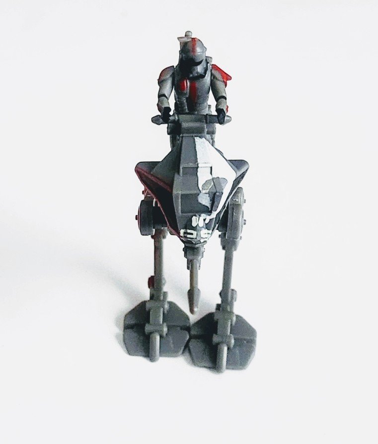 Star Wars Micro Galaxy Squadron series 10 Scout Class Blind box- Bad Batch Animated series season 1 Cross Hair with AT-RT Star Wars Micro Galaxy Squadron series 10 Scout Class Blind box- Bad Batch Animated series season 1 Cross Hair with AT-RT