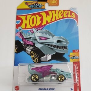 Hot wheels 2025 Hot Wheels Let's Race #4 Dragon Blaster blue HCT10