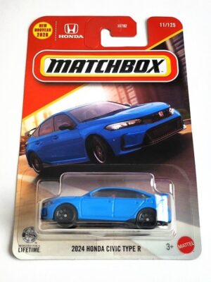 Matchbox 2026 case B #11 2024 Honda Civic Type R blue JLH99