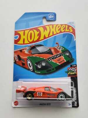 Hot wheels 2022 HW Race Day Mazda 787B orange HTC79