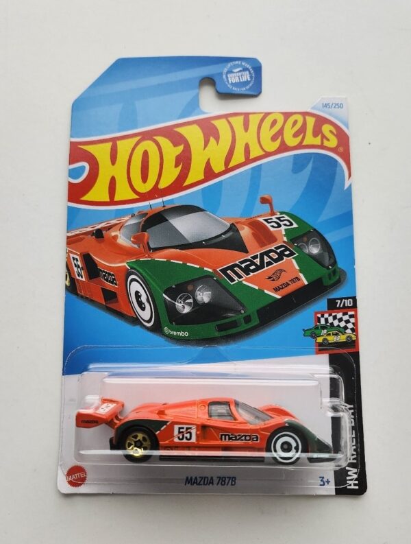 Hot wheels 2022 HW Race Day Mazda 787B orange HTC79