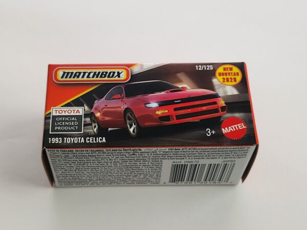 Matchbox 2026 Power Grabs #12 1993 Toyota Celica red JHP85