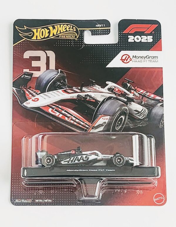 Hot wheels 2026 Formula 1 premium series - #31 MoneyGram Haas F1 Team JKD78