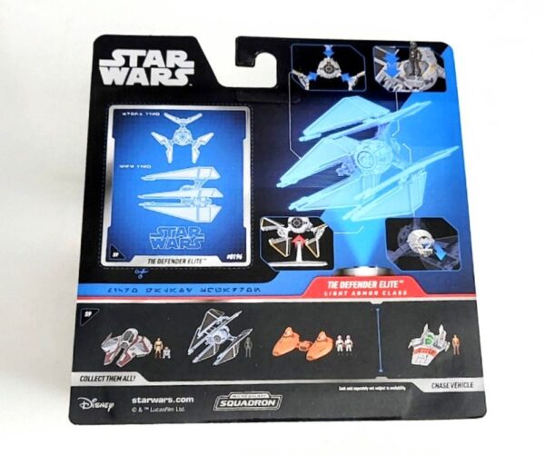 Star Wars Micro Galaxy Squadron  Light Armor Class Series 9 #0196  Tie Defender Elite super chase