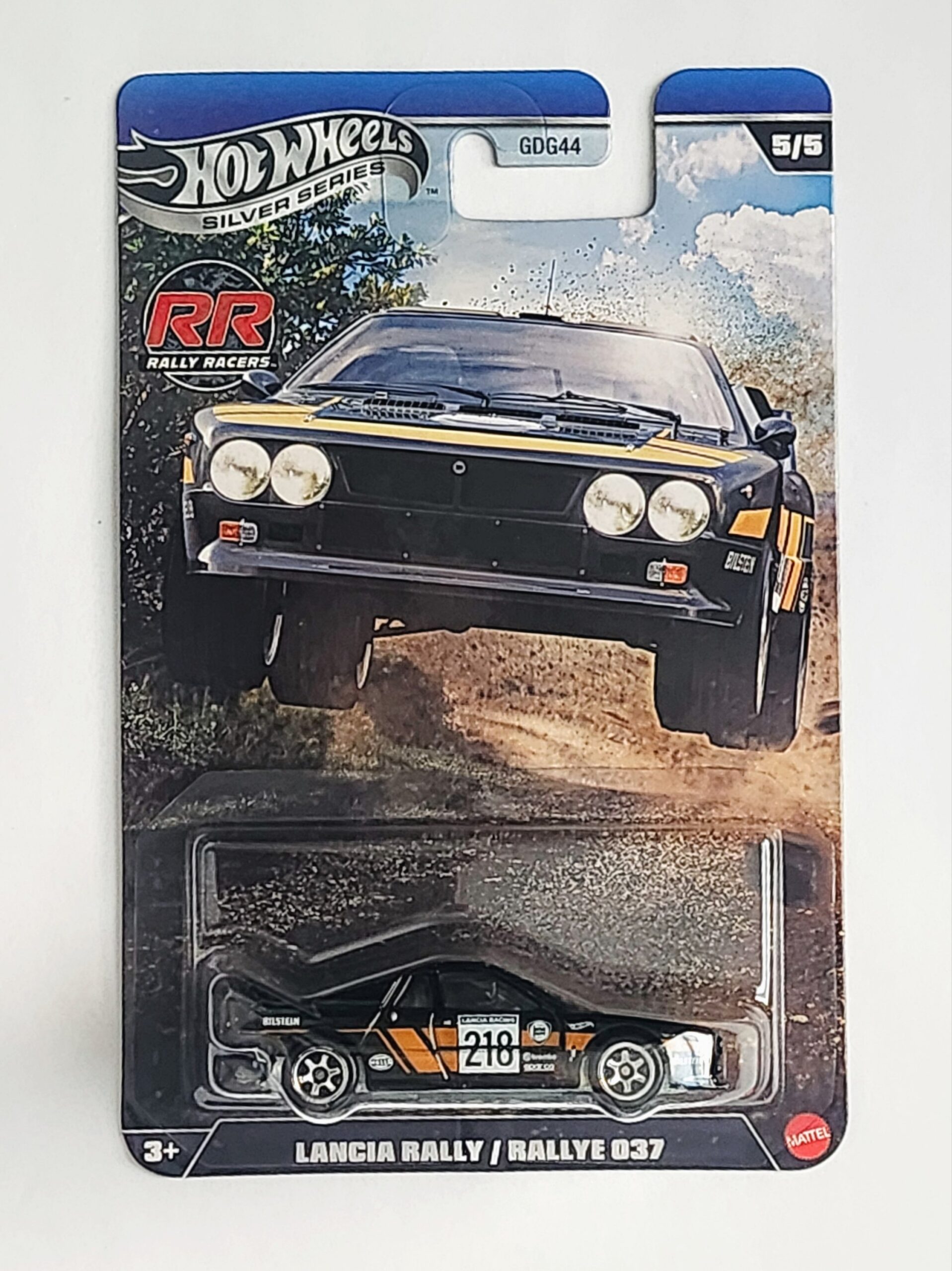 Hot Wheels 2026 Silver Series Rally Racers #5 Lancia Rally 037