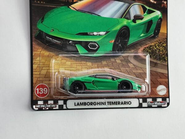Hot wheels 2025 Boulevard mix 4 #139 Lamborghini Temerario green JBL09
