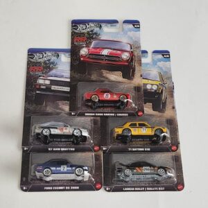 Hot wheels Silver series 2026 Rally Racers Complete set of 5 GDG44-987R