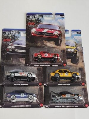Hot wheels Silver series 2026 Rally Racers Complete set of 5 GDG44-987R