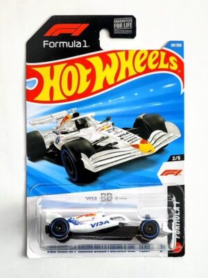 Hot wheels 2026 Formula 1 series #1 Visa Cash App Racing Bulls Formula one white