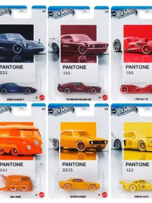 Hot wheels Silver series 2026 Pantone series mix 1 complete set of 6 JKY47-965A