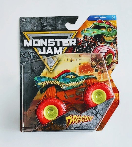 Monster jam series 45 Pixel punks - Dragon #20157743
