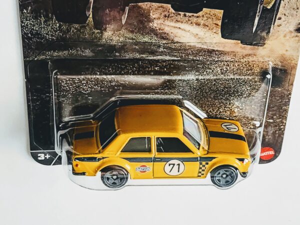 Hot wheels Silver series 2026 Rally Racers #4 1971 Datsun 510 yellow