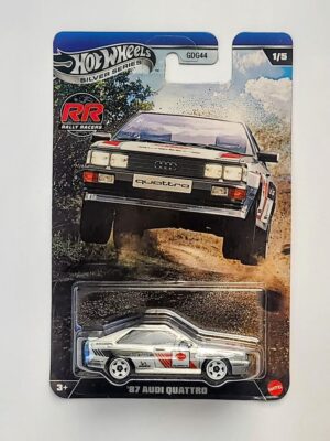 Hot Wheels Silver Series 2026 Rally Racers #1 1987 Audi Quattro gray