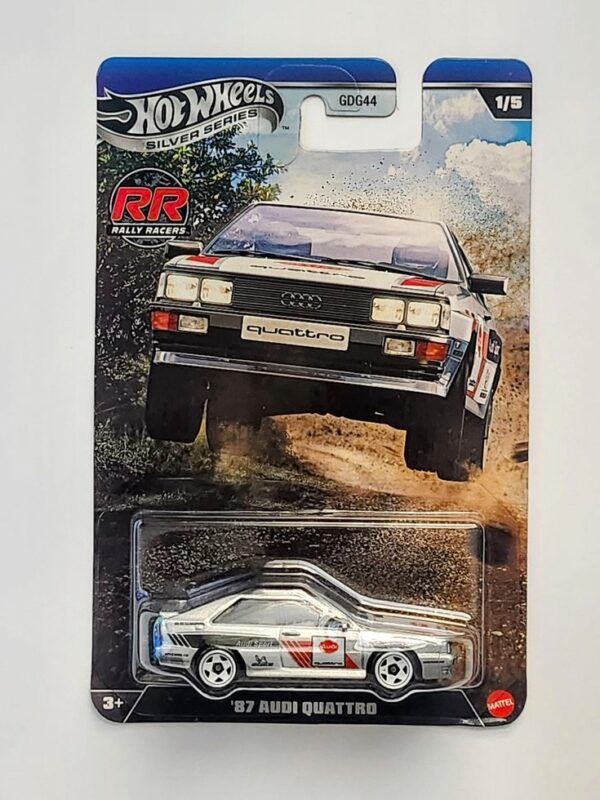 Hot Wheels Silver Series 2026 Rally Racers #1 1987 Audi Quattro gray
