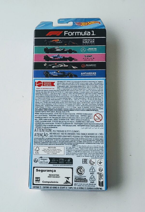 Hot wheels 2026 5 packs - Formula 1 season 2024 JKG12
