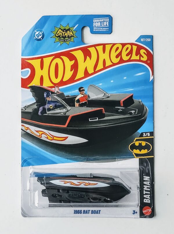 Hot wheels 2026 Batman Series - 1966 Bat Boat black JJJ67