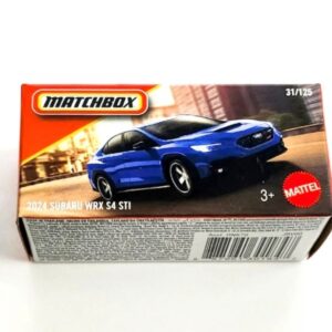Matchbox 2026 power grabs case A - #31 2024 Subaru WRX S4 STI blue JBV00