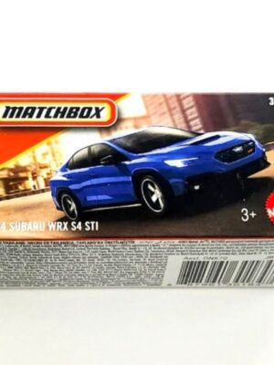 Matchbox 2026 power grabs case A - #31 2024 Subaru WRX S4 STI blue JBV00