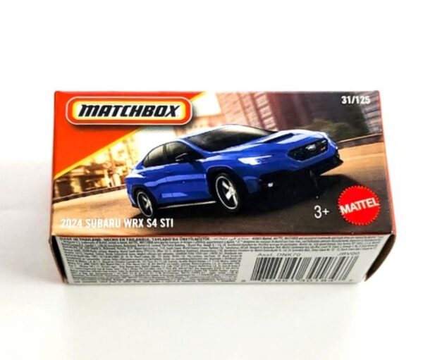 2026/03/1000024773.jpg Matchbox 2026 power grabs case A - #31 2024 Subaru WRX S4 STI blue JBV00