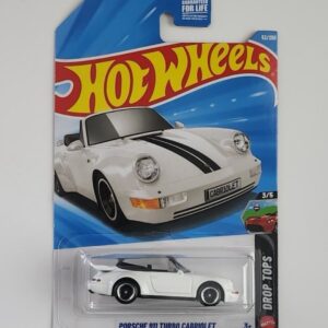 Hot wheels 2026 Drop Tops 3 of 5 Porsche 911 Turbo Cabriolet white