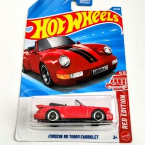 Hot wheels 2026 Target Red Edition #5 Porsche 911 Turbo Cabriolet Red JJM67