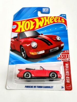Hot wheels 2026 Target Red Edition #5 Porsche 911 Turbo Cabriolet Red JJM67