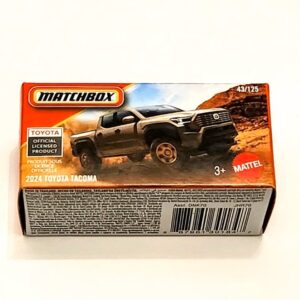 Matchbox 2026 Power Grabs #43 2024 Toyota Tacoma bronze oxide JHR79