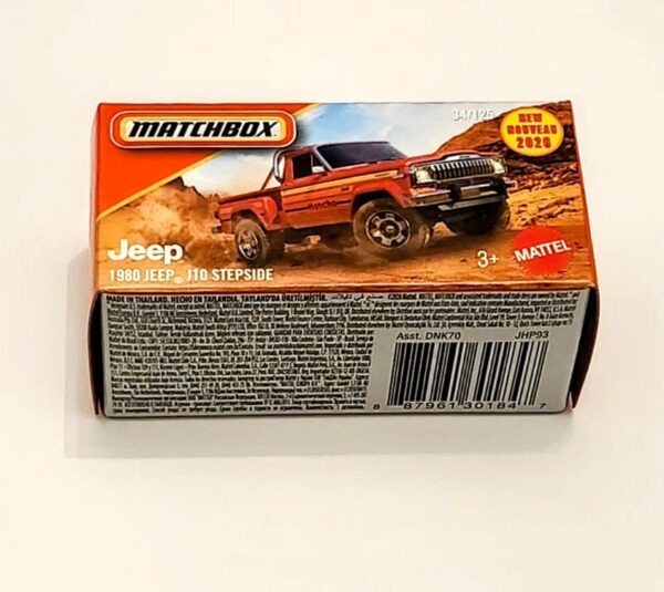 Matchbox 2026 Power Grabs #34 1980 Jeep J10 Stepside red JHP93 SKU: JHP93