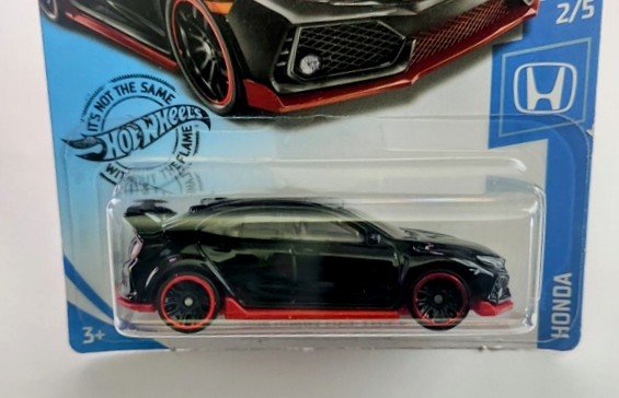 Hot wheels 2020 Honda mainline series #2 2018 Honda Civic Type-R black GHC09