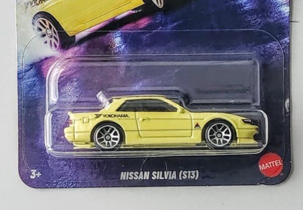 Hot wheels Silver series 2026 Walmart Fast & Furious 25th: Tokyo Drift #5 Nissan Silva S13 yellow JKX09