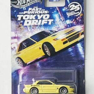 Hot wheels Silver series 2026 Walmart Fast & Furious 25th: Tokyo Drift #5 Nissan Silva S13 yellow JKX09