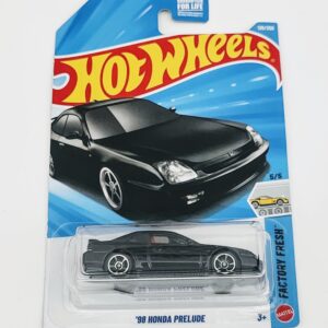 Hot wheels 2026 Factory Fresh #5 - 1998 Honda Prelude black JJJ89