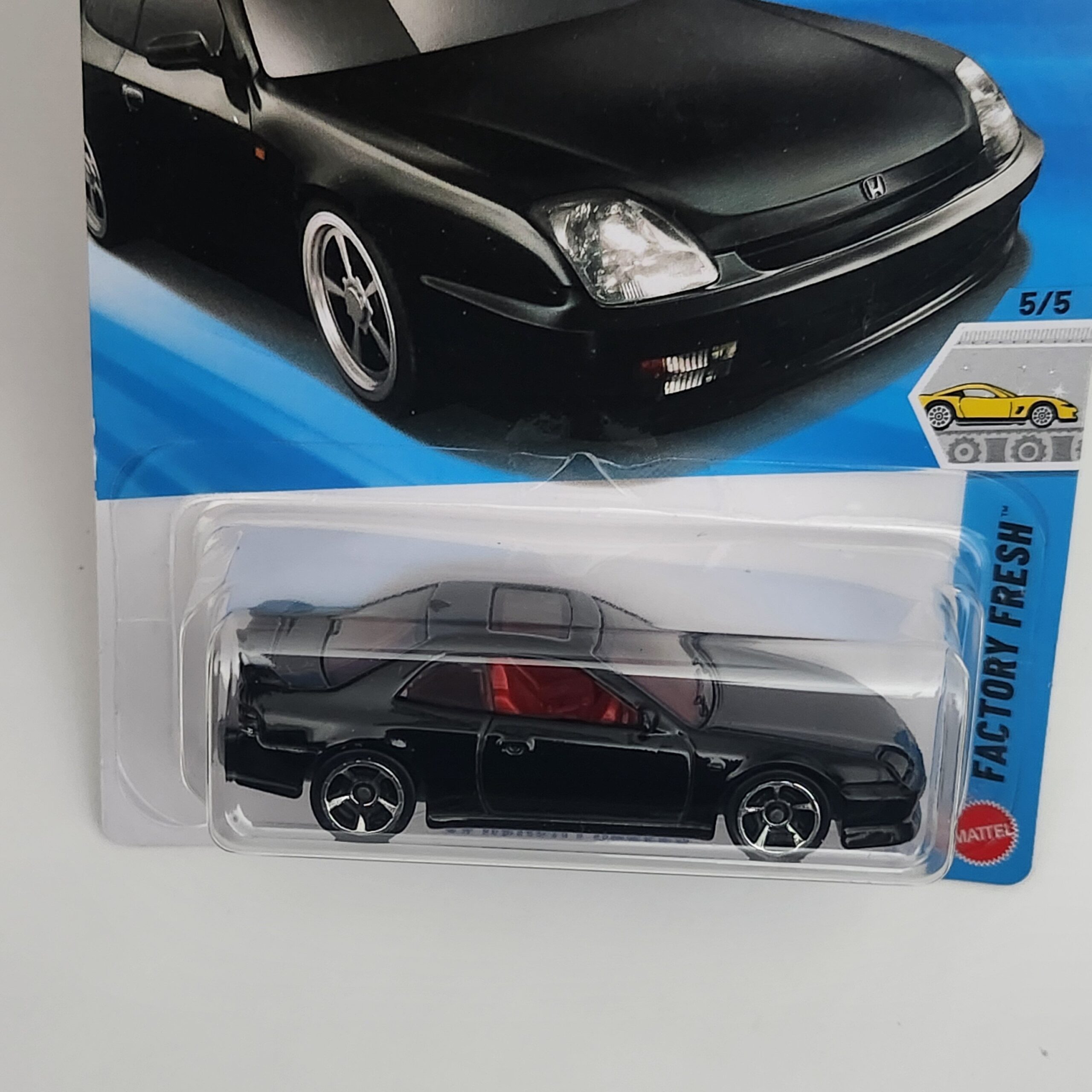 Hot Wheels 2026 Factory Fresh #5 1998 Honda Prelude Black JJJ89