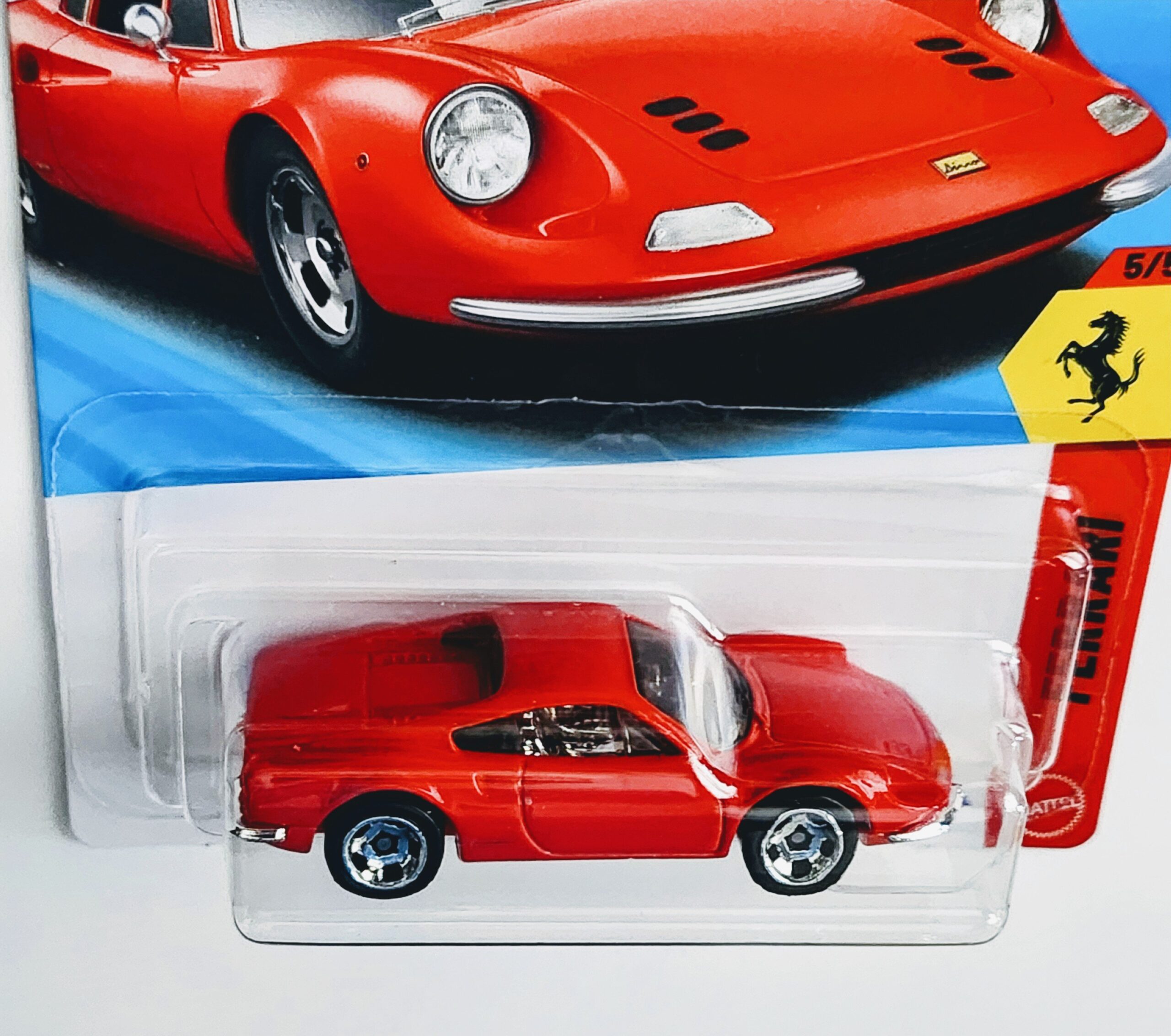 Hot Wheels 2026 Case G Ferrari #5 Dino 206 GT Racing Red JJH56