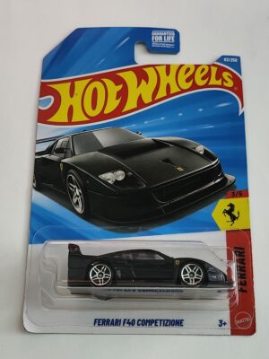 Hot wheels 2026 case C - #3 Ferrari  - Ferrari F40 Competizione black JJJ31