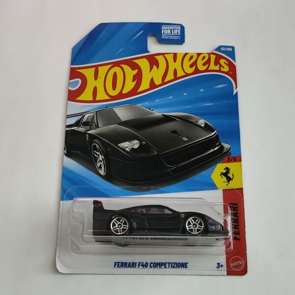 Hot wheels 2026 case C - #3 Ferrari  - Ferrari F40 Competizione black JJJ31