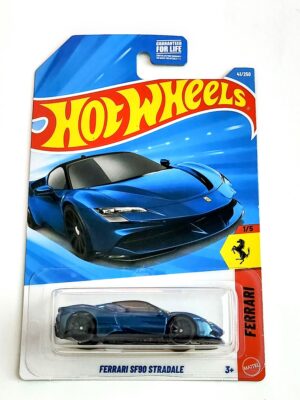 Hot wheels 2026 Case B #1 Ferrari SF90 Stradale blue JJJ12