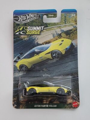Hot wheels 2026 Silver series Summit Surge #3 Aston Martin Vulcan Lime Esscence JKX68