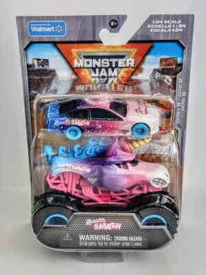 Monster jam 2025 Monster Trucks with race car series 6 - Sparkle Smash #20153108