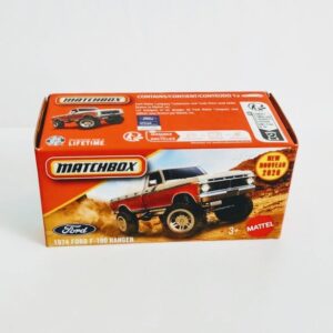 Matchbox 2026 power grabs #69 1974 Ford F-100 Ranger white and red JHP97