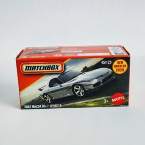 Matchbox 2026 power grabs #45 Mazda Rx-7 Spirit R gray JHP74