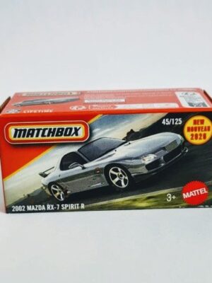 Matchbox 2026 power grabs #45 Mazda Rx-7 Spirit R gray JHP74