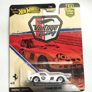 Hot Wheels 2026 Car Culture Vintage Racing 4/5 Ferrari 250 GTO white JKF25