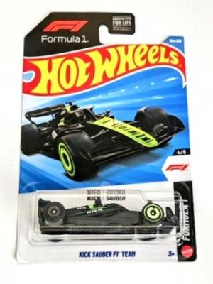 Hot Wheels 2026 Formula 1 – 4/5 Kick Sauber F1 team black/green JJK02