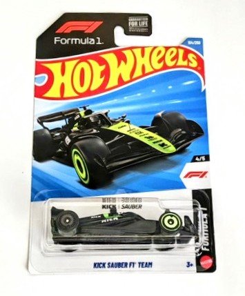 Hot Wheels 2026 Formula 1 – 4/5 Kick Sauber F1 team black/green JJK02