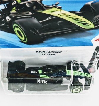 Hot Wheels 2026 Formula 1 - 4/5 Kick Sauber F1 team black/green JJK02