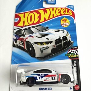 Hot Wheels 2026 case K - HW Starting Grid 5/10 BMW M4 GT3 (evo) white w/heritage livery JNG69